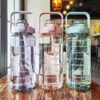 Random 2L Sports Water Bottle with Straw