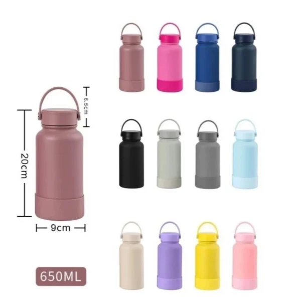 Random 304 Stainless Steel Thermos Flask 650ml