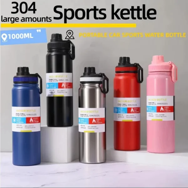 Random ATLAS 1000ml Stainless Steel Thermos