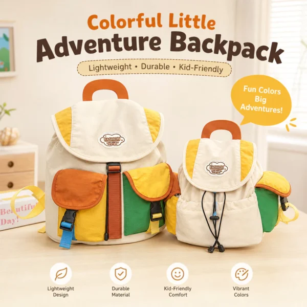 Kids Lightweight Japanese Style Backpack