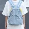 Lightweight Nylon College Backpack