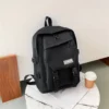 Solid Color Womens Travel Backpack
